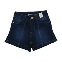 Shorts Jeans com Regulagem no Cós 3710 - Paparrel