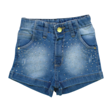 Shorts Jeans com Strass 030 - Revert