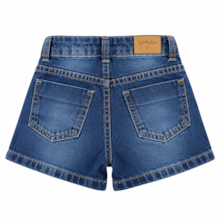 Shorts Jeans com Strass 5209 - Garota Lua