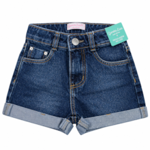 Shorts Jeans com Strass 5400 - Garota Lua