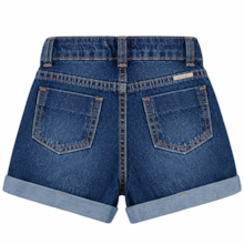 Shorts Jeans com Strass 5400 - Garota Lua