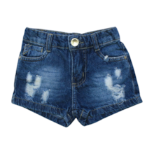 Shorts Jeans Feminino com Rasgos 141 - Revert 