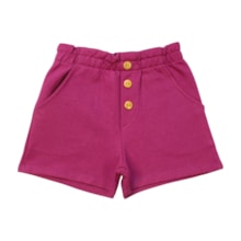 Shorts Moletinho com Botão 46084 - Kely Kety 
