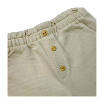 Shorts Moletinho com Botão 46084 - Kely Kety 