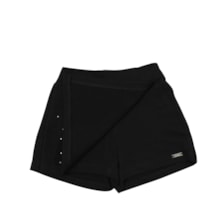 Shorts Saia Moletinho com Strass 27125 - Rollu