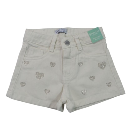 Shorts Sarja com Strass 5394 - Garota Lua