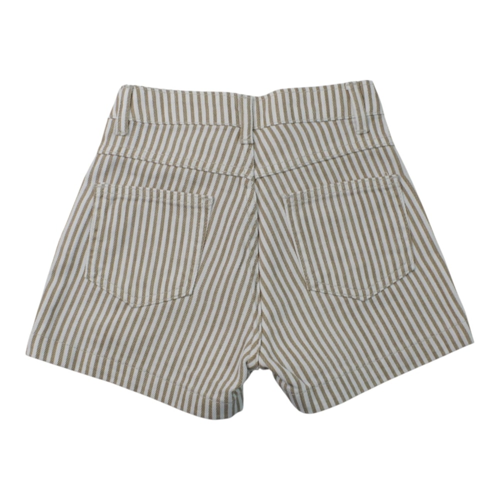 Shorts Sarja Feminino Listrado 3850 - Frommer