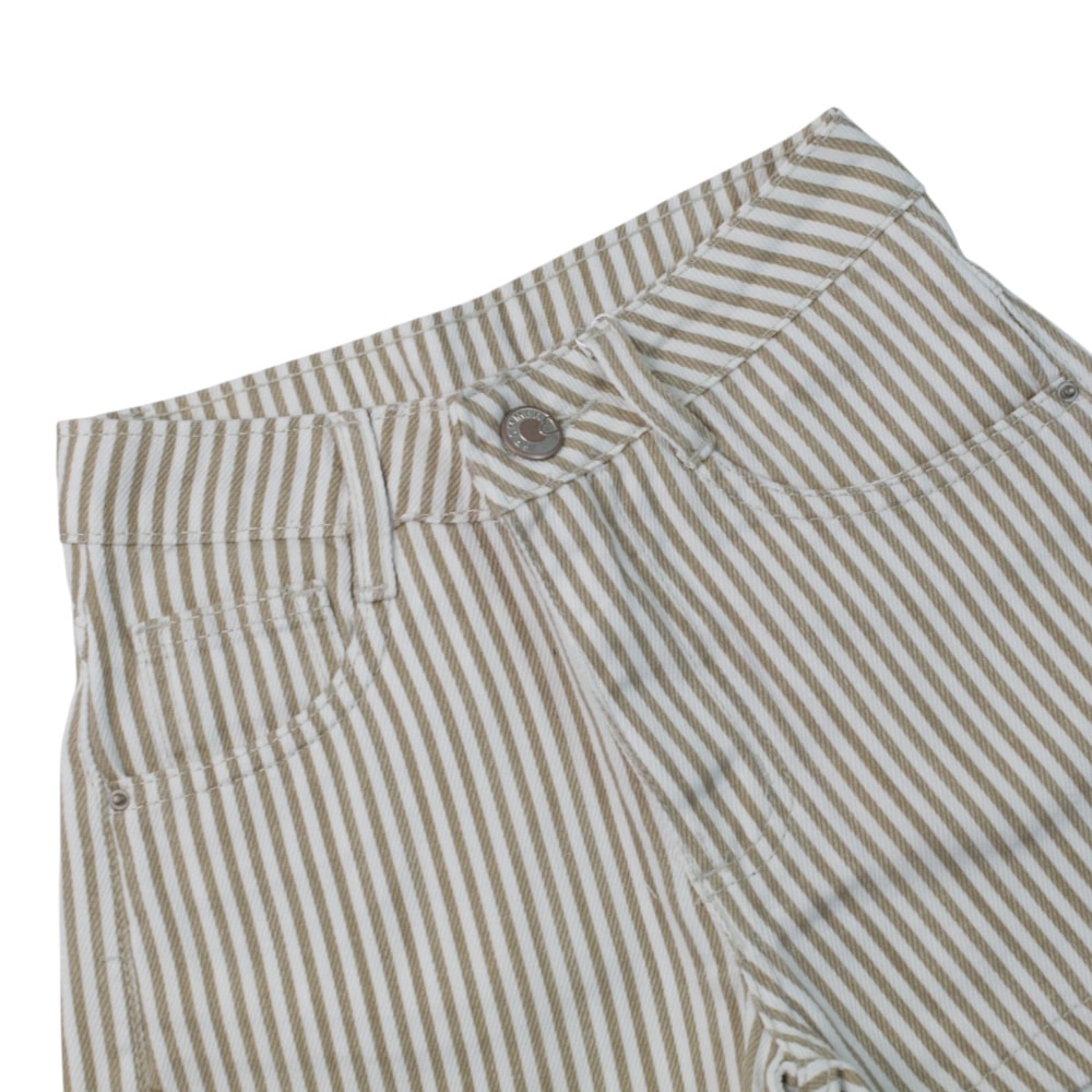 Shorts Sarja Feminino Listrado 3850 - Frommer