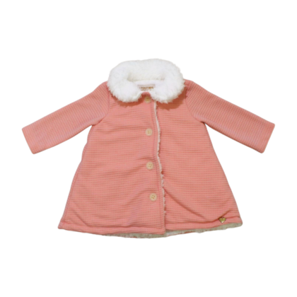 Sobretudo Feminino Texturizado com Pelo 7703 - Pokotinha 