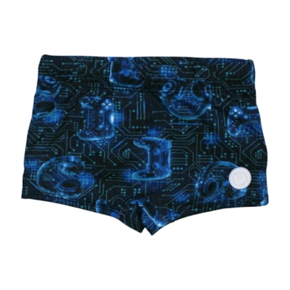 Sunga Boxer Estampada Controle 46797 - Boca Grande