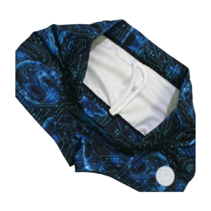 Sunga Boxer Estampada Controle 46797 - Boca Grande