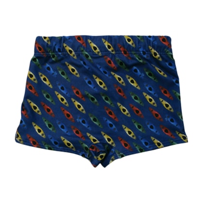 Sunga Boxer Estampada Foguete 46841 - Boca Grande  