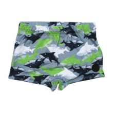 Sunga Boxer Estampada Tubarões  46841 - Boca Grande  