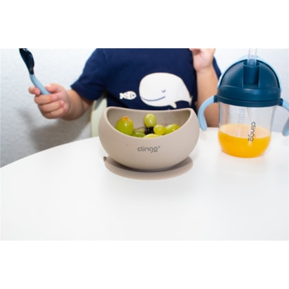 Tigela de Silicone com Ventosa 6m+ 3055 - Clingo    