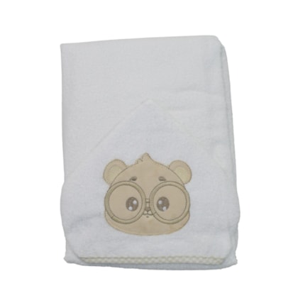 Toalha de Banho com Capuz Bordado Sortidos 76016 - Bambi