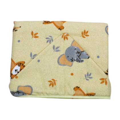 Toalha de Banho com Capuz Estampa Sortida 76015 - Bambi/Bublim