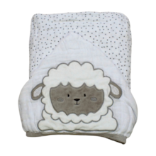 Toalha de Banho Fralda com Bordados Sortidos 1923 - Papi