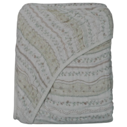 Toalha Fralda de Banho com Capuz e Estampas Sortidas  1430 - Papi