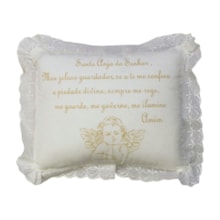 Travesseiro Oração Santo Anjo do Senhor com Lesi - Loupiot Nature - Minasrey    