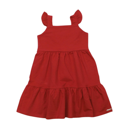 Vestido Alça com Babados 37639 - Alakazoo