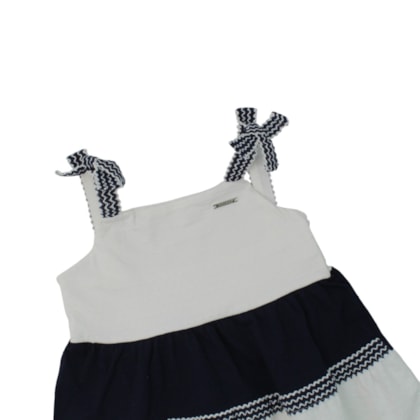 Vestido Alça com Sianinha A0268 - Alakazoo