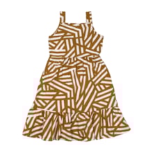 Vestido Alça Estampado 1001298 - Kyly