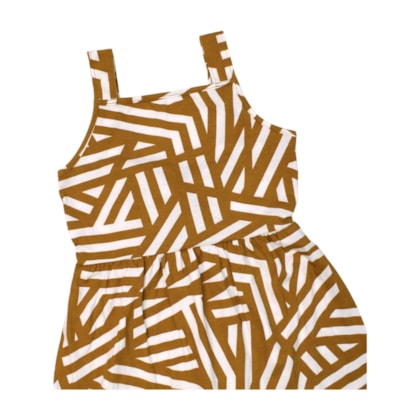 Vestido Alça Estampado 1001298 - Kyly