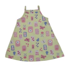 Vestido Alça Estampado 27219 - Brandili