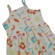 Vestido Alça Estampado   27227 - Brandili