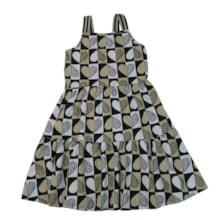 Vestido Alça Estampado Corações 1001835 - Kyly