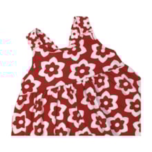 Vestido Alça Estampado Flores 1001270 - Kyly