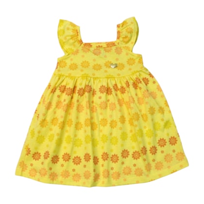 Vestido Alça Estampado Flores 11872 - Kaiani 