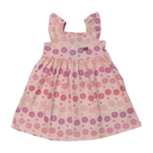 Vestido Alça Estampado Flores 11872 - Kaiani