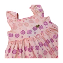 Vestido Alça Estampado Flores 11872 - Kaiani