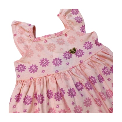 Vestido Alça Estampado Flores 11872 - Kaiani