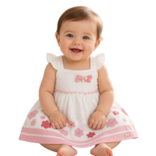 Vestido Alça Estampado Flores A0314 - Alakazoo