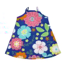 Vestido Alça Flores 1001236 - Kyly