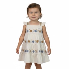 Vestido Alça Flores 2001724 - Milon