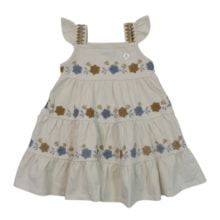 Vestido Alça Flores 2001724 - Milon