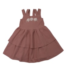 Vestido Alça Flores Bordada 37476 - Angerô
