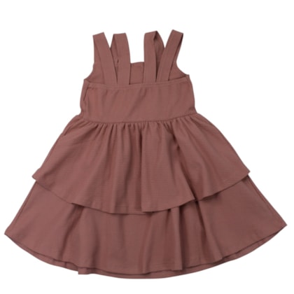 Vestido Alça Flores Bordada 37476 - Angerô