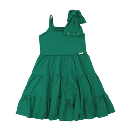 Vestido Alça Laço Strass 11890 - Kaiani 