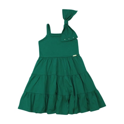 Vestido Alça Laço Strass 11890 - Kaiani 