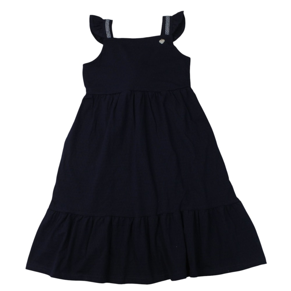 Vestido Alça Liso A5387 - Alakazoo