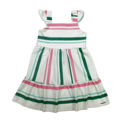 Vestido Alça Listrado 46793 - Alakazoo 