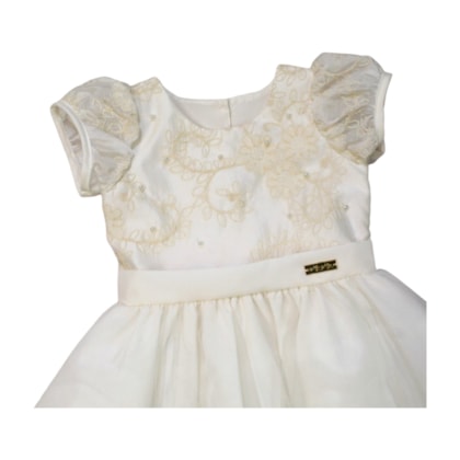 Vestido Bordado 8261 - Mini Miss 