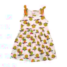Vestido Cavado Estampa Bolas 8073 - By Gus 