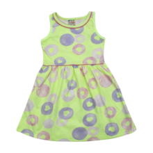 Vestido Cavado Estampa Círculos 36059 - Brandili