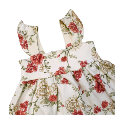 Vestido Cavado Estampa Floral 26510 - Brandili Mundi 