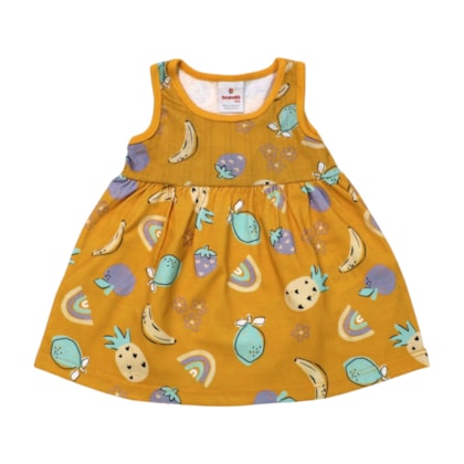 Vestido Cavado Estampado 36710 - Brandili 